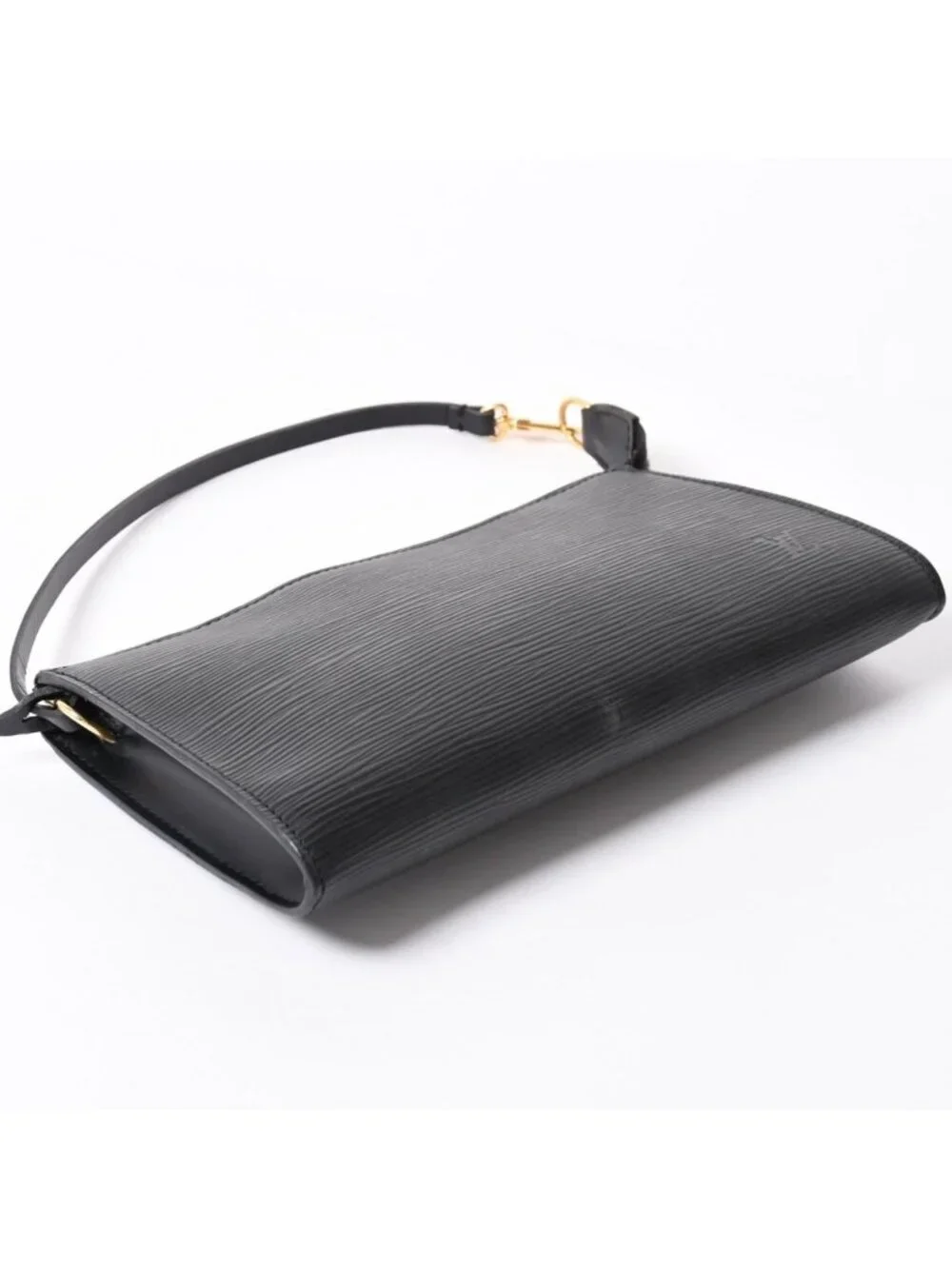 Louis Vuitton Pochette Accessoires Pouch Epi Black Gold
